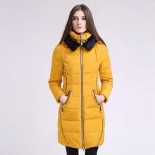 2016 new winter large yards Europe and the United States thicker down jacket women’s down jacket