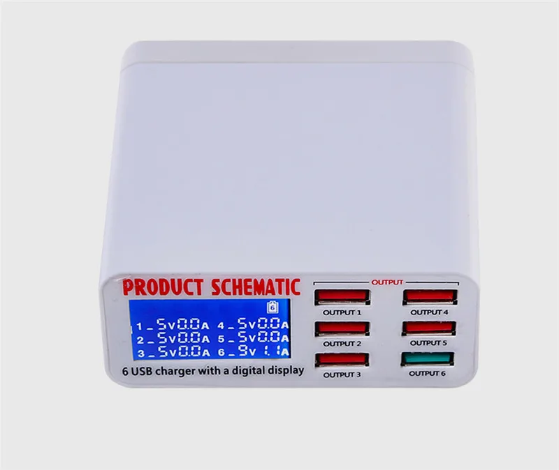 USB-Charger-Portable-Multi-USB-Port-Rapid-Charger-6-Port-USB-Socket-Fast-Charger-with-LCD (3)
