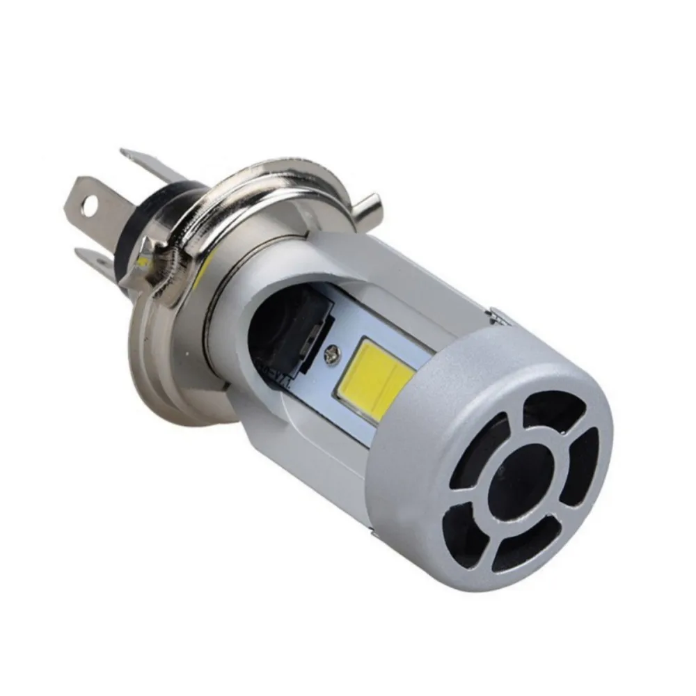Motorcycle H4 LED Headlight Bulb H/L High Low Dual Beam 20W 2500lm