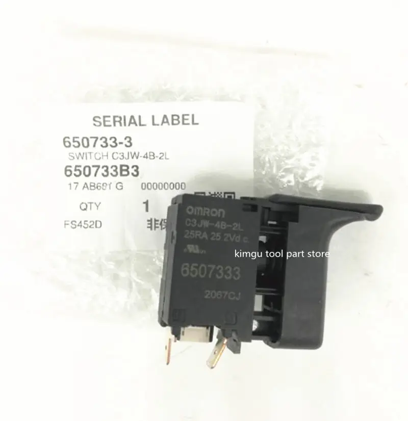 Оригинальный переключатель для Makita 650733 3 DFS251 DFS250 FS452D DFS452|for makita|makita switchswitch makita |