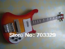 New Ricken backer bass guitar 4 strings bass real bridge original hardware good cherry sunburst CS free shipping case available