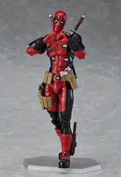 

X-men Figure Deadpool Figma 353# DX Version PVC Deadpool Anime Collection Model Toy