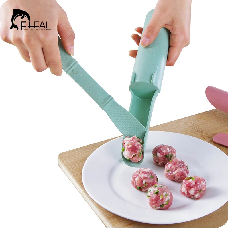 FHEAL креативные DIY фрикадельки производитель креветочные шарики обработка Совок