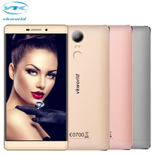 Original VKworld T1 Plus Kratos Cell Phone 2GB RAM 16GB ROM MTK6735 Quad Core 6.0 inch 4300mAh Android 6.0 LTE 4G Fingerprint