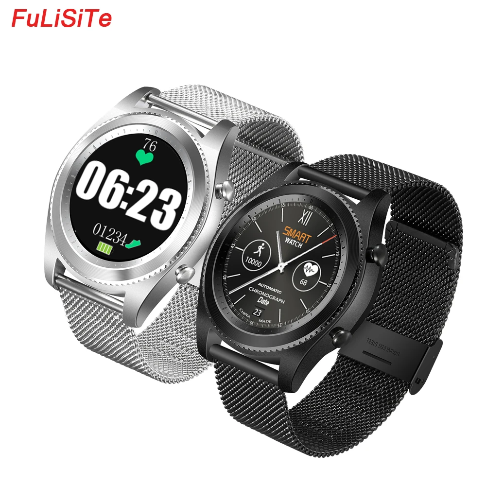 

No.1 S9 Smart Watch Sleep Monitor Sport Tracker Heart Rate Monitor Bluetooth Waterproof Round Bracelet Wrist Watch For Men
