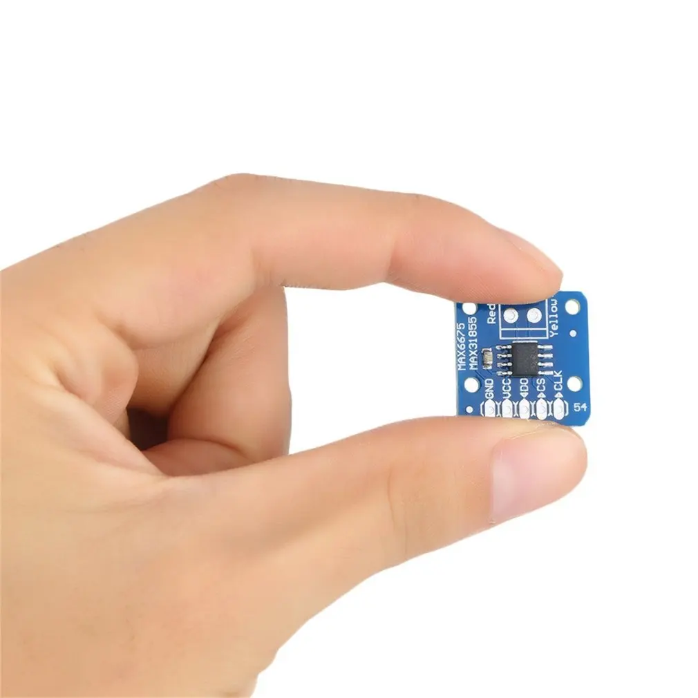 

MAX31855 K Type Thermocouple Breakout Board Readable Temperature Sensor Module For Arduino -200 to+135 Out L