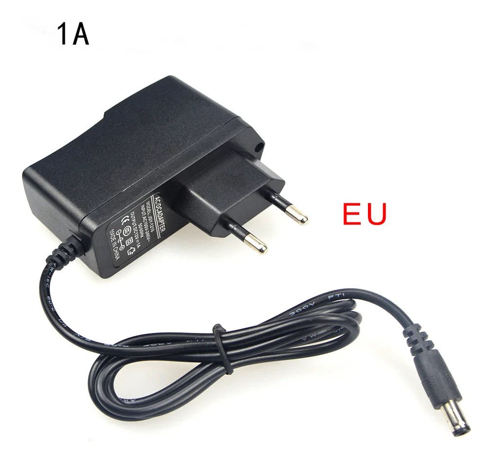 DC 12V LED Driver Lighting Transformers 1A 2A 3A Power supply adapter Female Connector for 2835 5050 5630 LED Strip Light - Цвет: 1A EU Plug