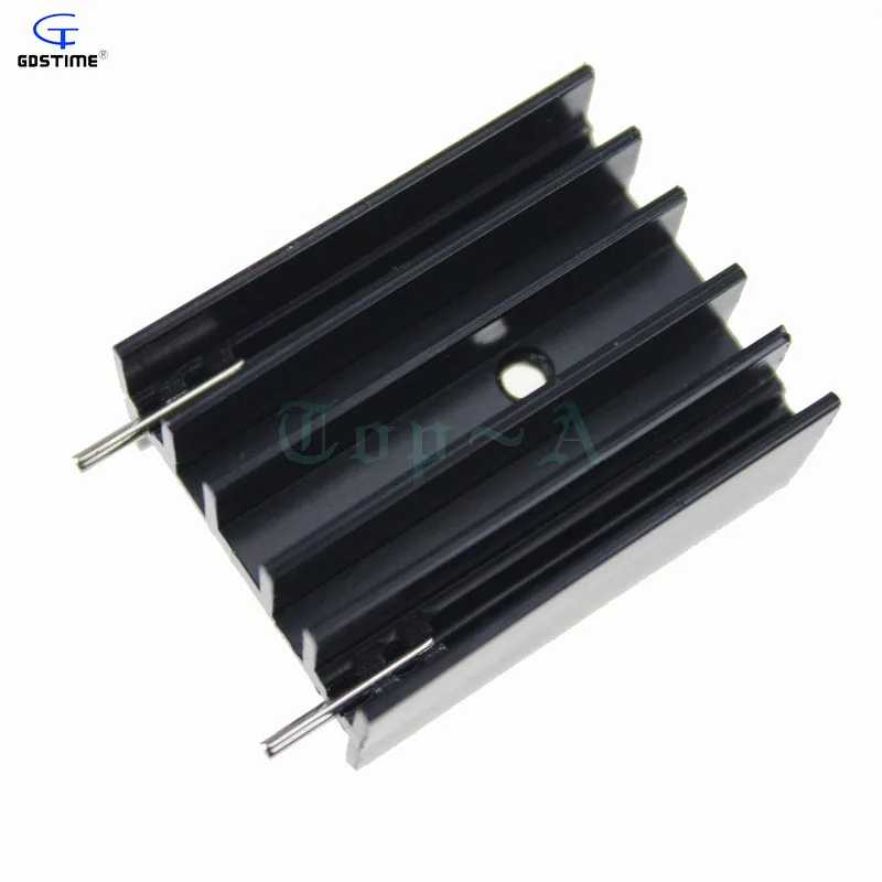 

100pcs Heat sink 30mm x 23mm x 16mm IC Heatsink Aluminum Radiator Cooler Cooling Fan 30x23x16mm For MTDA7294 L298