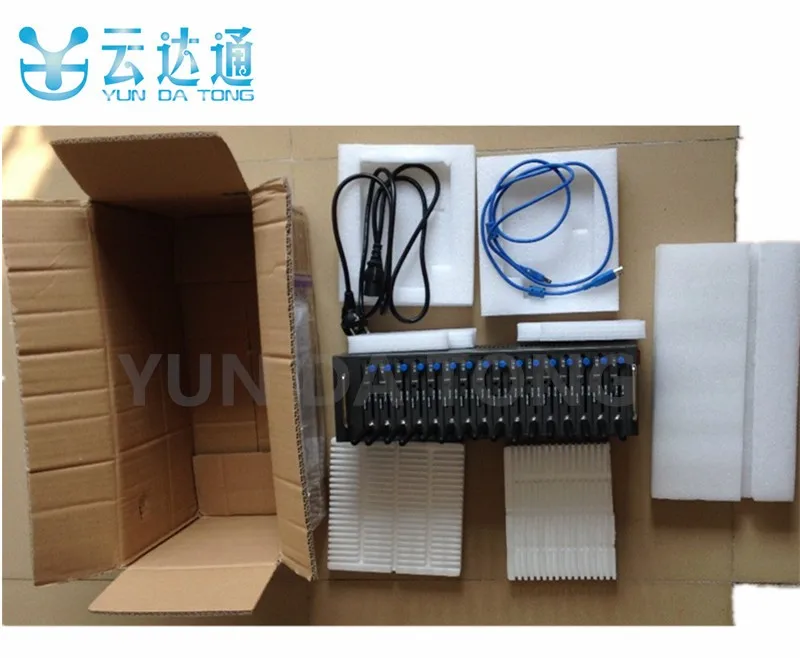 16 ports sim cards modem bulk sms gsm module sender with wavecom q2406A