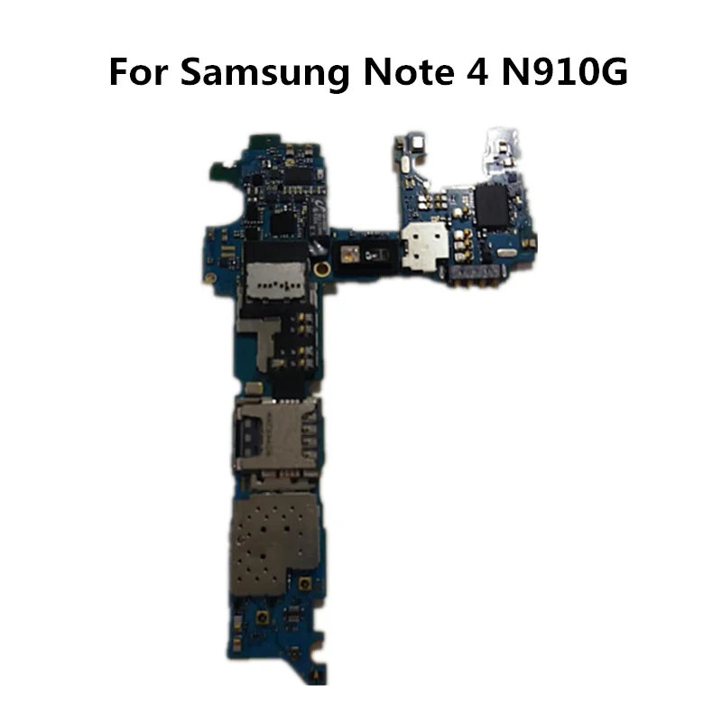 

Full Working Used Original Board For Samsung Galaxy Note 4 N910G Motherboard Logic Mother Board Plate
