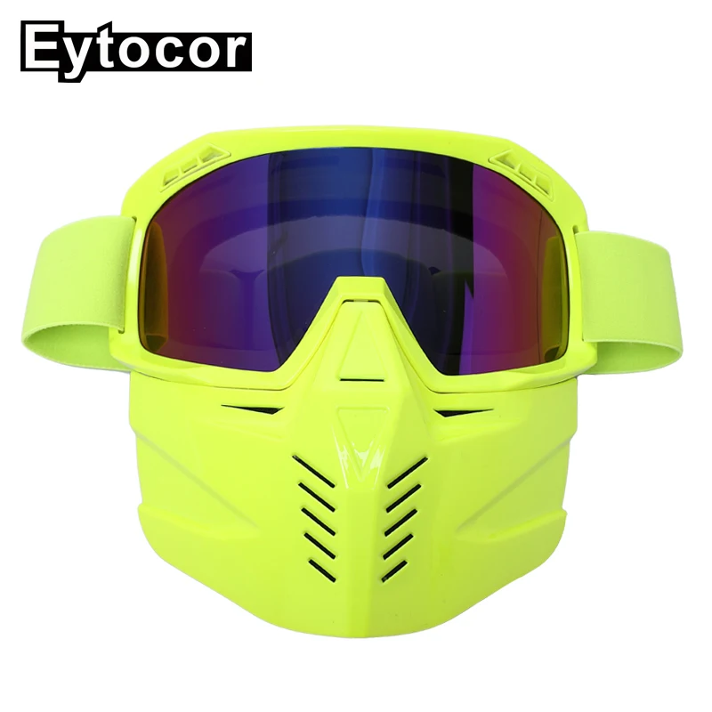 

EYTOCOR New Arrival Dustproof Dirt Bike Glasses Oculos Antiparras Gafas Outdoor Sports Motorcycle Googles Mask UTV Eyewear Mask