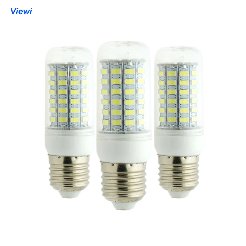 Viewi 1x ампулы светодиодные лампочки E27 SMD 5730 69leds супер яркий 110 В 220 В дома энергосберегающие лампы освещение 360 градусов ampul