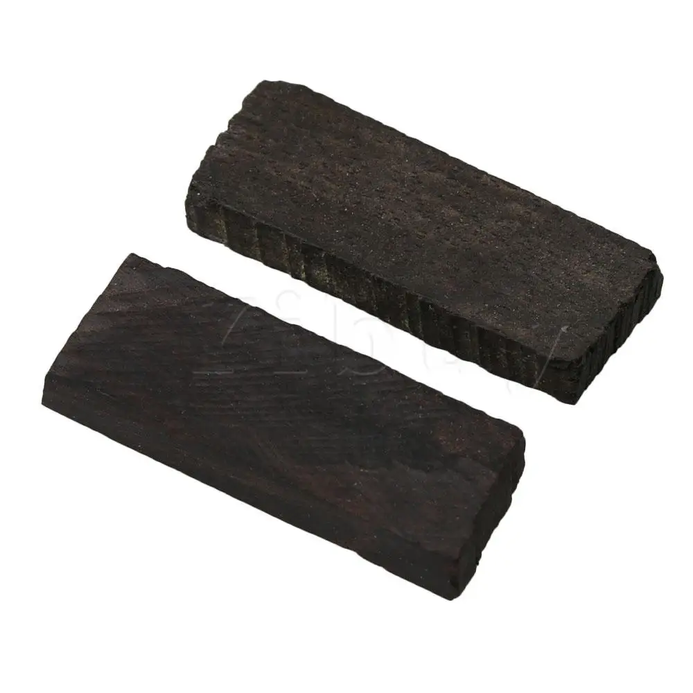 

Yibuy 2pcs Eboy Wooden Violin Nuts Musical Instruments Replacement Parts