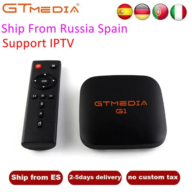 

GTmedia G1 Smart TV Box Android 7.1.2 OS Amlogic S905W Quad Core Media Player Android TV Box 4K HD 2.4G Wifi Genuine Set Top Box