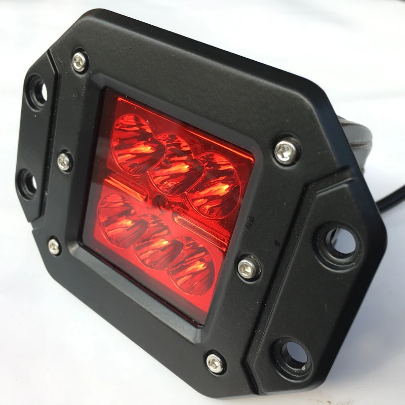 

18W Led additional truck third brake light DRL Daytime running fog lamp Rear Reverse Backup tail light 12v/24v Led working light