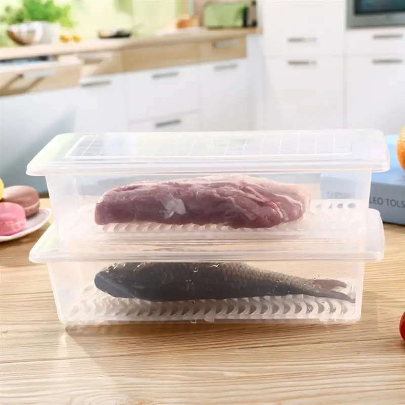 1 хранилище ПК Crisper Практичный простой модный прозрачный Crisper осушитель кусок Crisper для домашнего магазина фрукты овощи
