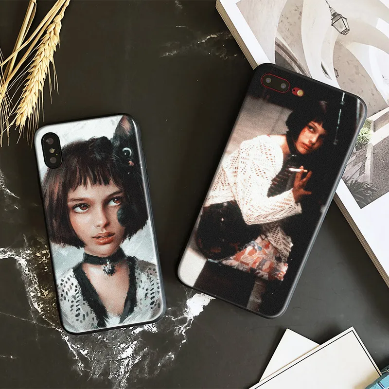 

mathilda leon the professional Soft Silicone Phone Case Cover Shell For Apple iPhone 5 Se 5s 6 6s Plus 7 8 7Plus 8Plus X