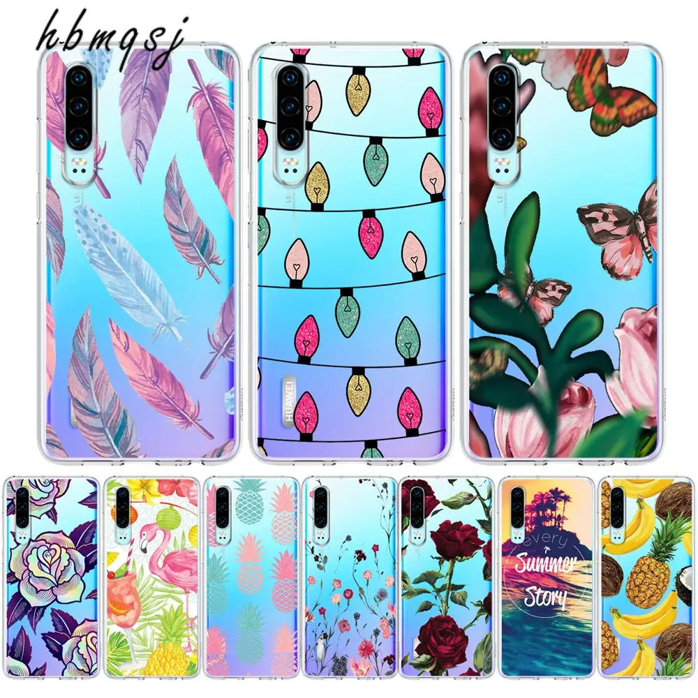 Чехол для huawei p30 p20 p10 p9 p8 lite pro funda силиконовый Оригинальный чехол с рисунком