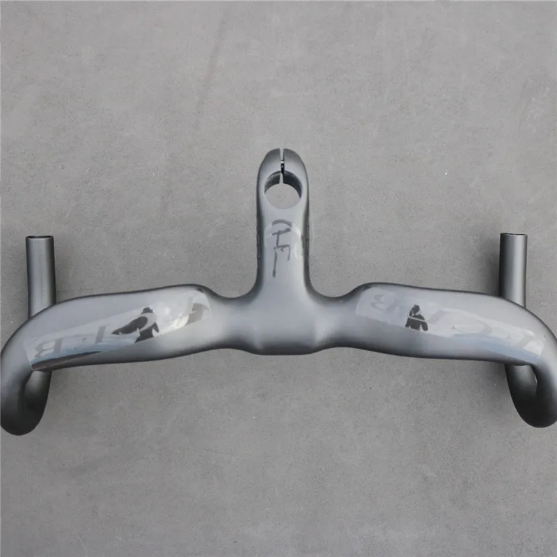 

2016 NEW FCFB FW carbon road handlebar bicycle carbon integral handlebar Internal matt bar+glossy sticker road