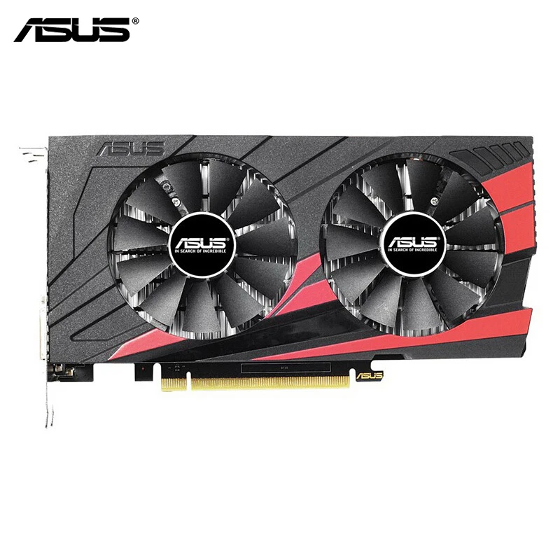 

ASUS EX GeForce GTX 1050Ti Graphics Card 4G GDDR5 1290-1392MHz ASUS Video Card 128 Bit HDMI DP Alibaba-Express Laptop Desktop PC