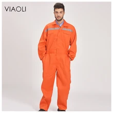 Viaoli New Arrival Men Hooded work wear jumpsuit Mens Workwear Cargo Pants Repairman Jumpsuits Male Suspenders Uniform Overalls