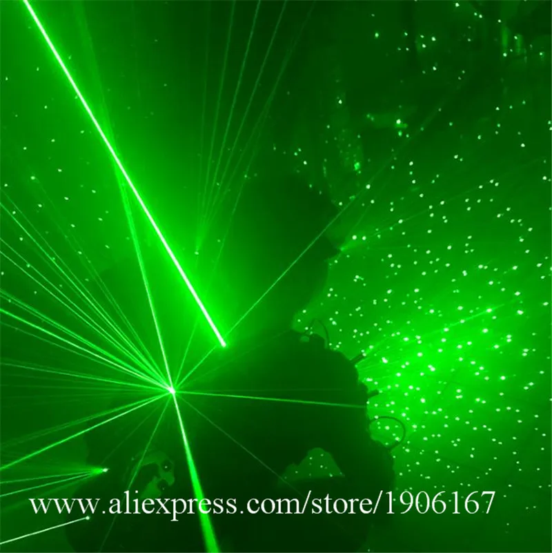 Laserman Green Laser Show costume06