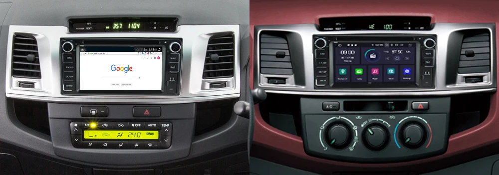 2 Din Car Multimedia Player Android 9 Auto Radio For Toyota Hilux 2004~2015 DVD GPS 8 Cores 4GB+32GB Bluetooth WiFi 9