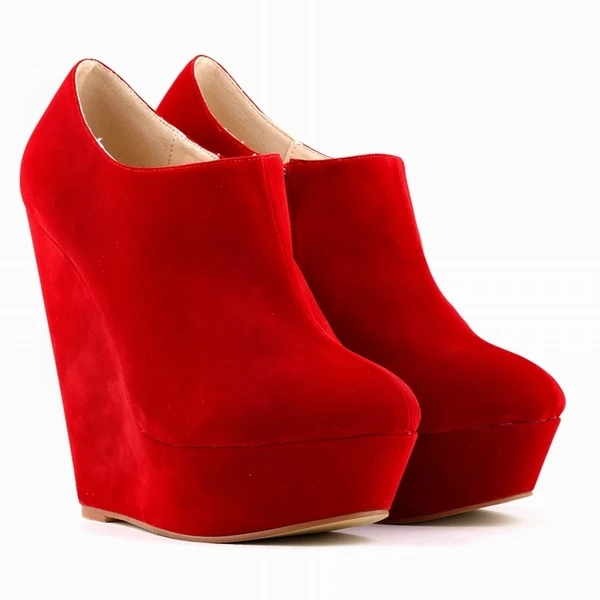 Loslandifen nueva moda Otoño Invierno mujeres Botines Tacones Encaje corto  botines plataforma Zapatos tamaño grande 391-5ve _ - AliExpress Mobile