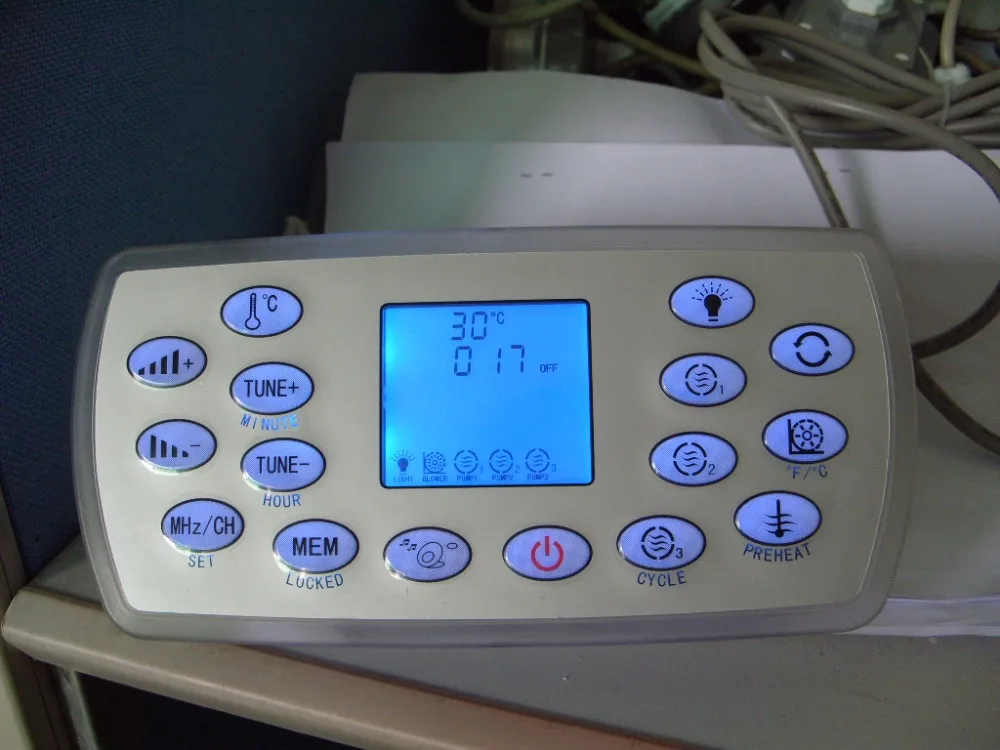KL8 3 spa keypad , hot tub controller panel,Suitable for JAZZI,J&J