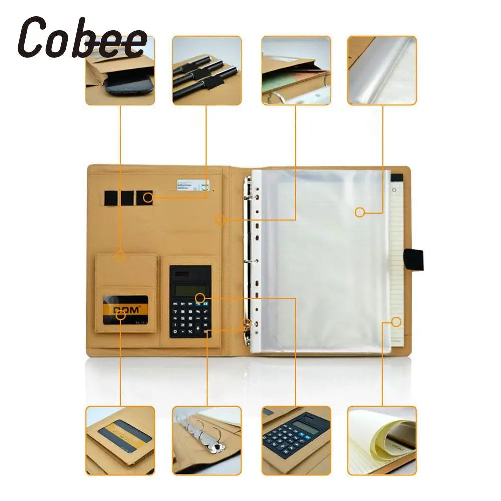

with Computer File Folder Conference Folder Stationery Large Capacity Pouch Fashion Business