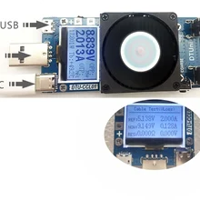 35 Вт постоянный ток двойной регулируемый электронная нагрузка QC2.0/3,0 триггер кабель для передачи данных usb тестер батареи Вольтметр старение разряда