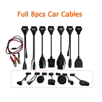 

full 8 pcs per set car cable new vci for autocome VD ds150e cdp ds150 tcs cdp pro plus mvdiag multidiag pro+ WOW SNOOPER obd2