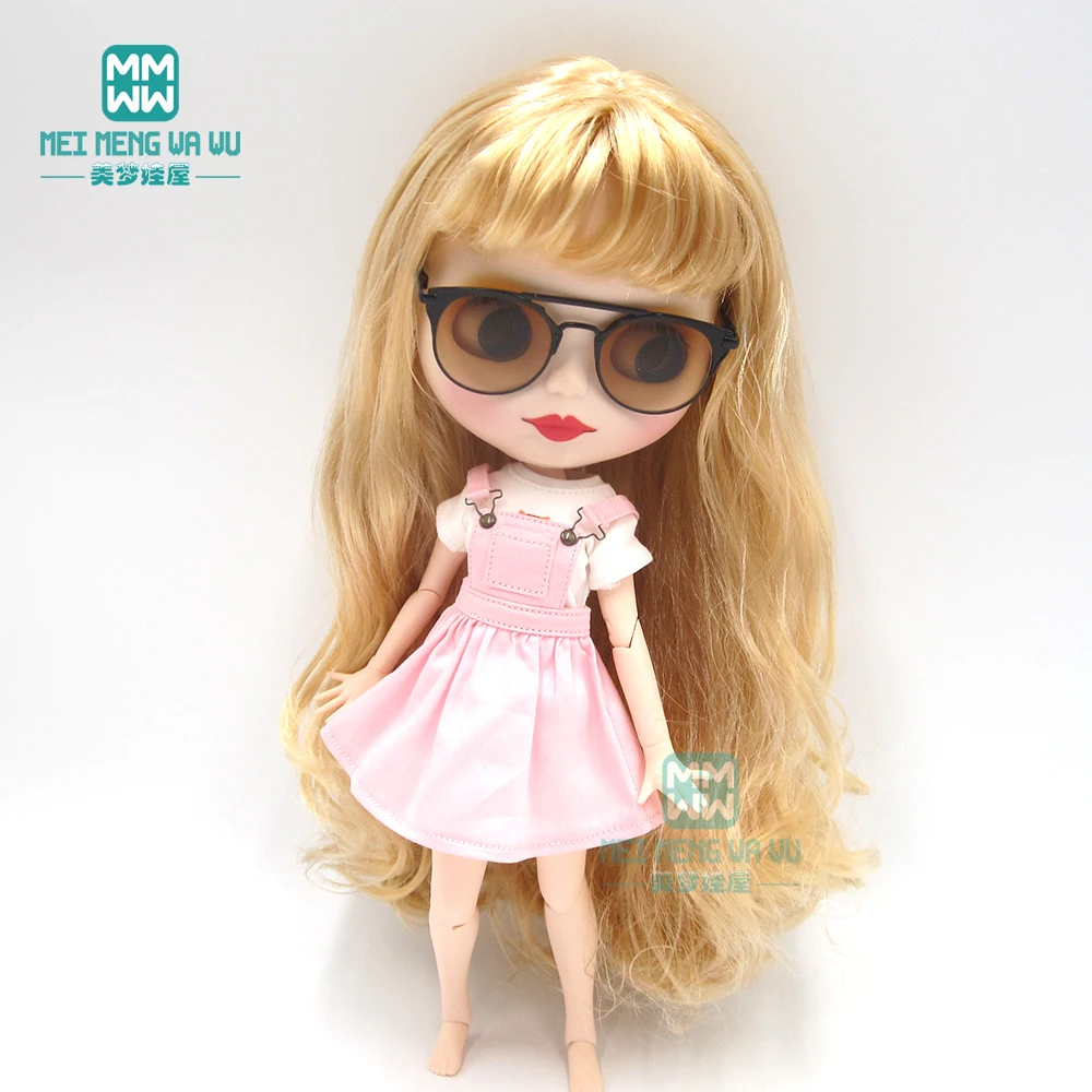 Fashion Doll accessories DIY Glasses for 1 6 BJD Blyth Doll /_H