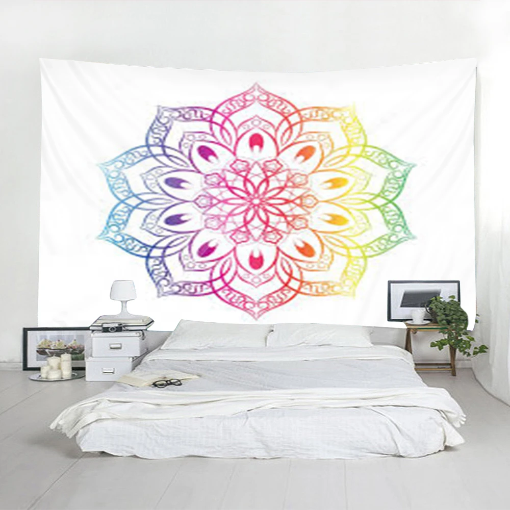 Mandala Tapestry Wall Hanging Decor Printed Carpet Home Living Printing | Дом и сад