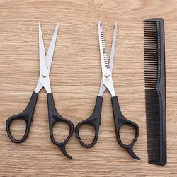 2018 новые ножницы для укладки волос из нержавеющей стали + PP Парикмахерские филировочные ножницы с расческой