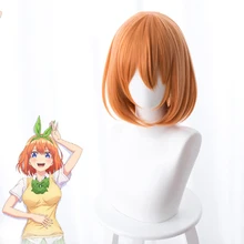 Парики для косплея куинтэссенция кинтуплеты Yotsuba Nakano косплей синтетический парик Хэллоуин Карнавал вечерние 5 toubun no Hanayome