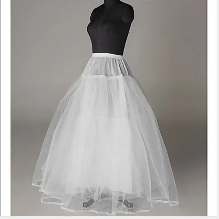 Новая юбка-американка, длинные тюлевые юбки, трехслойная Женская Нижняя юбка для свадебного платья, белый/черный