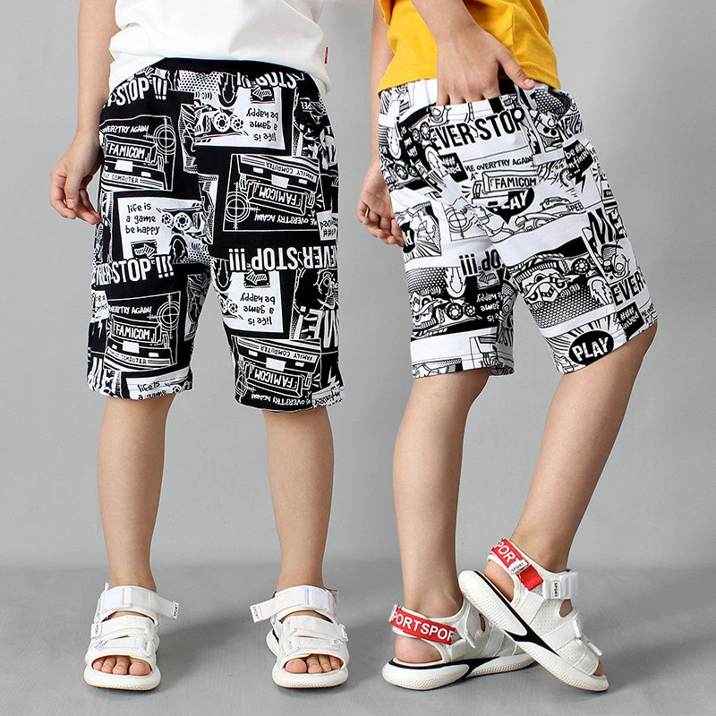 Pantalones de verano para niños, Shorts de playa con estampado completo para estudiantes y adolescentes 6, 8, 10, 12 y 14 años, Dwq318, nueva 2022| | AliExpress