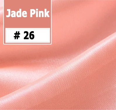 Jade pink 5 м/лот ледяная шелковая ткань Свадебный фон украшение swag дизайн стол юбка украшение ткань для драпировка для потолка панели - Цвет: Jade pink