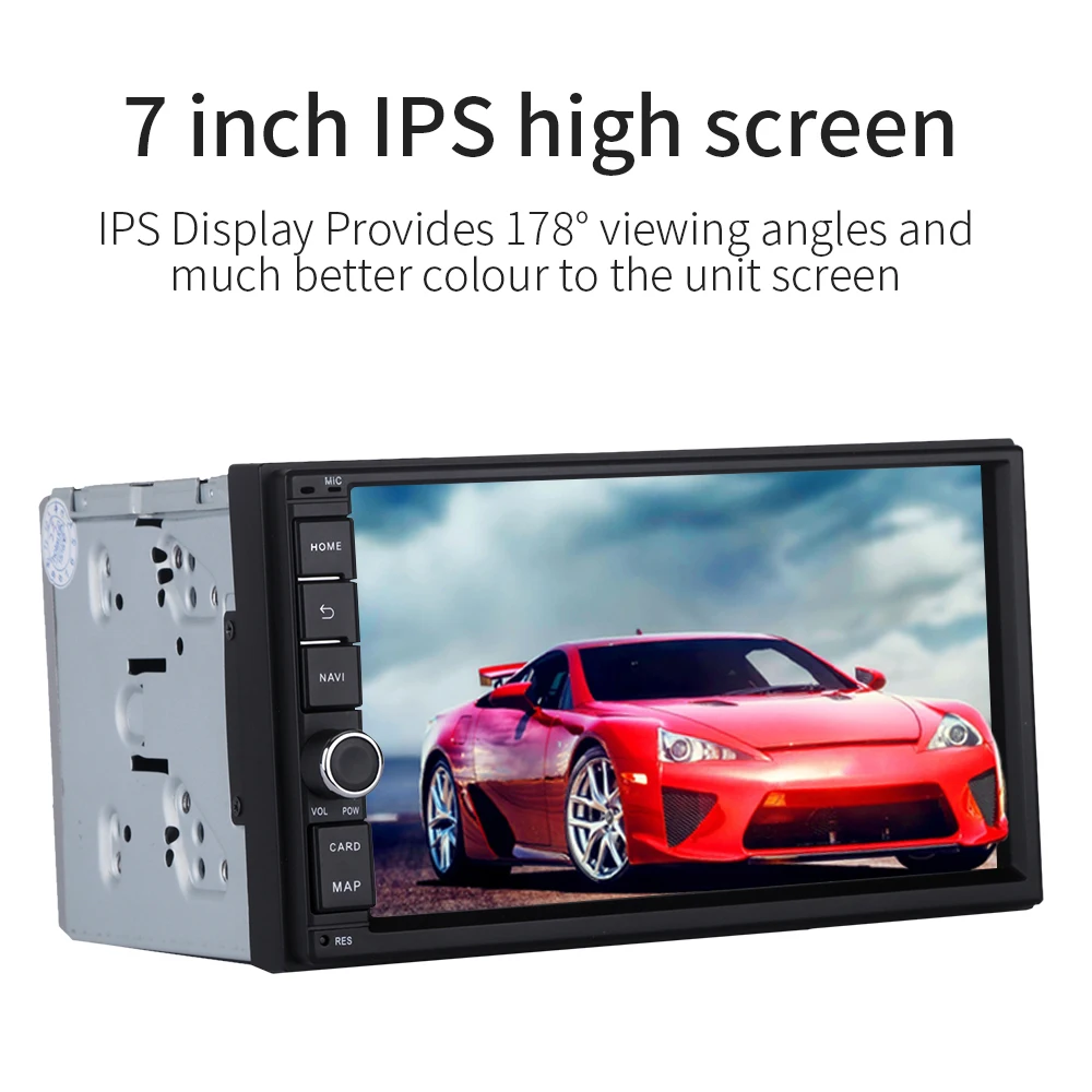 Cheap Dasaita 7" Android 9.0 Octa Core 4G+32G Universal Double 2 Din for Nissan Car Audio Stereo GPS Navigation Radio Car Multimedia 3