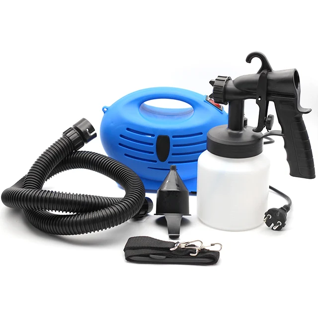 Electric Paint Spray Gun Air Compressor Professional Airbrush HVLP For