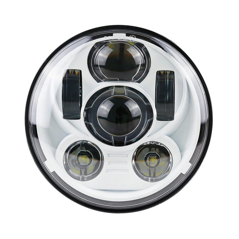 FADUIES New Motos Accessories 5.75 headlight motorcycle 5 34 led headlight For Harley Motorcycle Black Projector Daymaker (19)