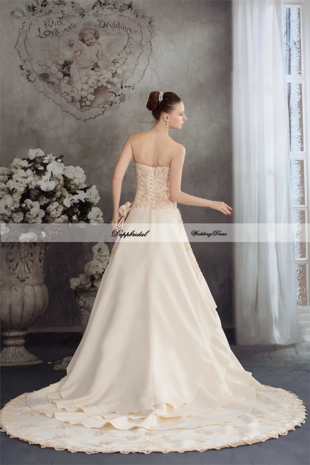 A-Line-Sweetheart-Sleeveless-Satin-Lace-New-Arrival-Wedding-Dresses-20160-60616