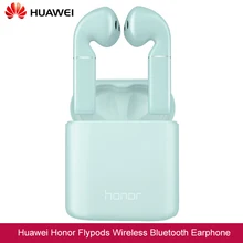 Горячие оригинальные huawei Honor Flypods Беспроводные наушники с тип-c интерфейс пыле Водонепроницаемая гарнитура Поддержка Bluetooth
