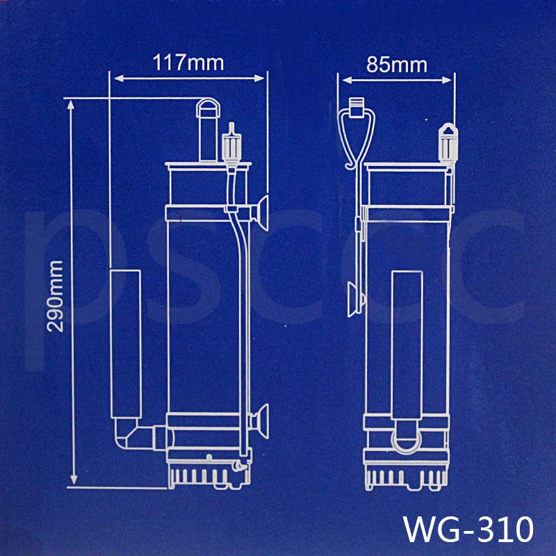 BOYU WG 308 WG 310 WG-308 WG-310 WG308 WG310 обезжигатель белка морской аквариум фильтр системы аксессуары