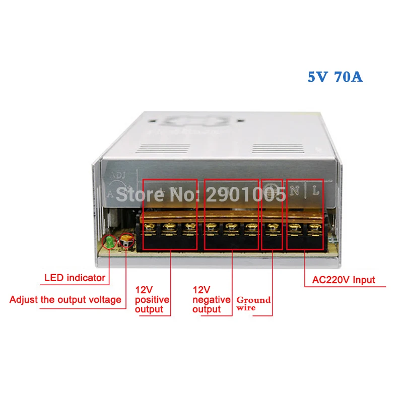 Светодиодные ленты освещения трансформаторный блок питания AC110V 220 V постоянного тока до DC5V 2A 3A 4A 5A 6A 8A 10A 12A 20A 30A 60A 70A Драйвер адаптер