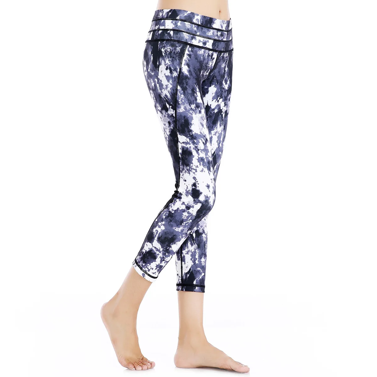 New Summer Women Leggings Sporting Printed Fitness Women Pants Workout