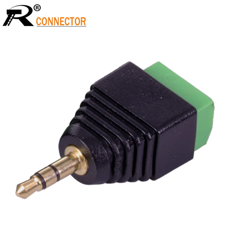 3 контактный разъем 5 мм 1 шт.|connector 3.5|connector 3connector plug |