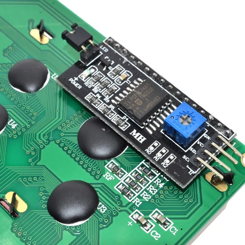 EQV межсоединений интегральных схем/I2C/TWI 2004 серийный синий зеленый Подсветка ЖК-дисплей модуль для Arduino UNO R3 MEGA2560 20х4, ЖК-дисплей 2004