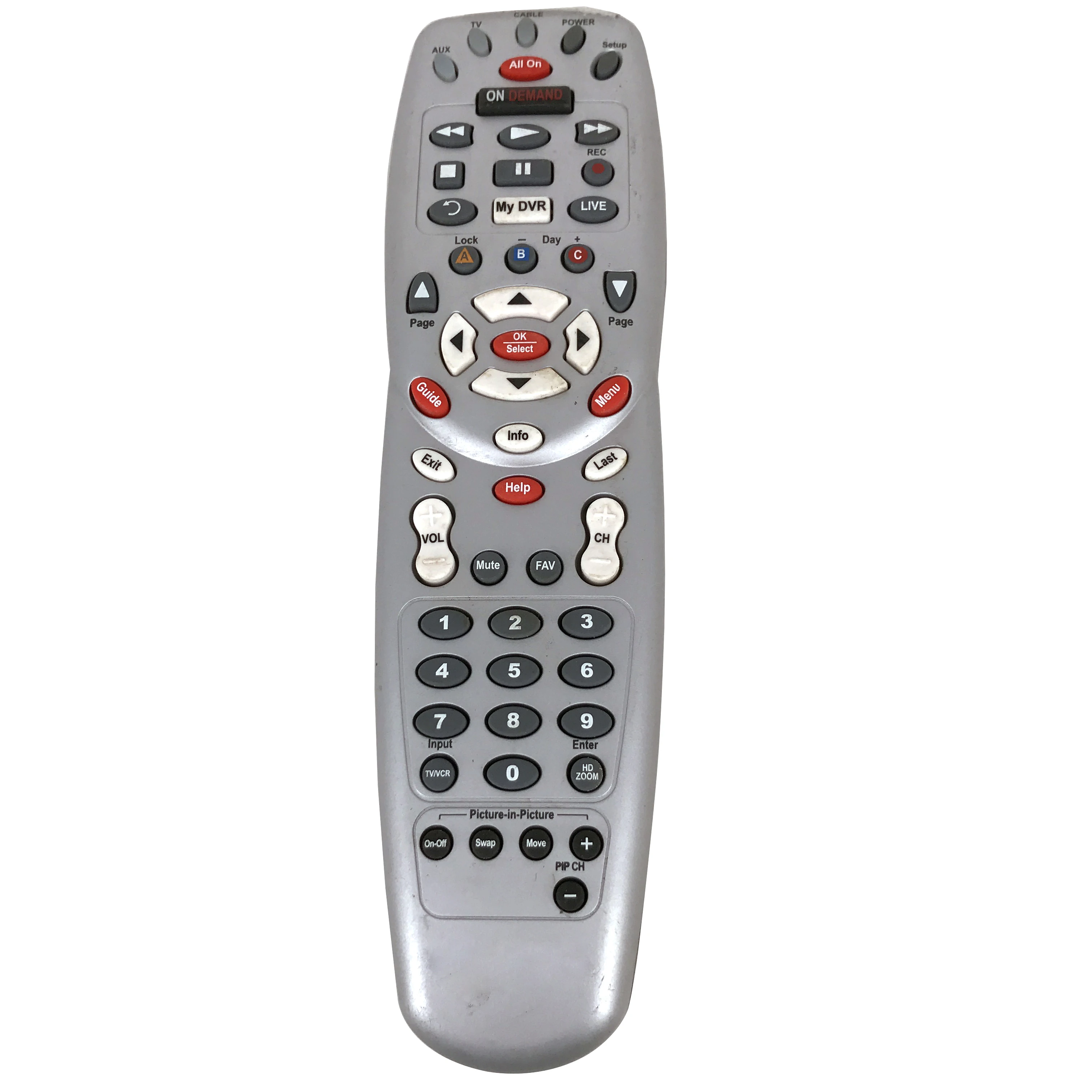 Used Original For Xfinity Comcast TV CABLE BOX REMOTE CONTROL RC1475505